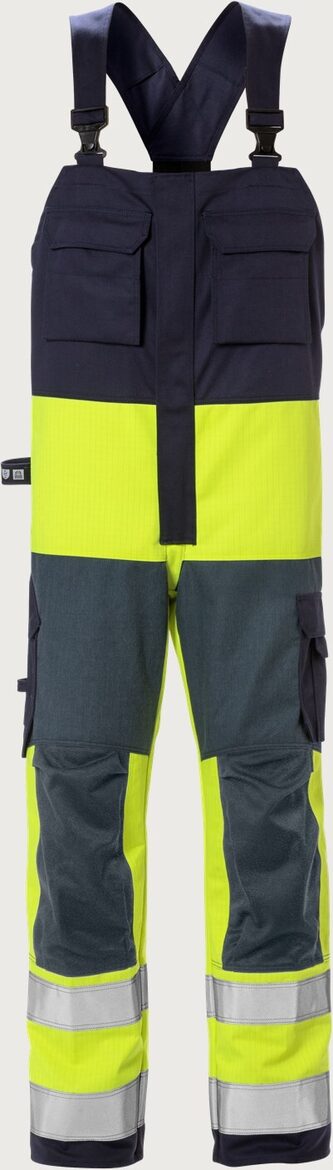 Fristads Flame High Vis полукомбинезон класса 2 1584 FLAM с огнезащитой